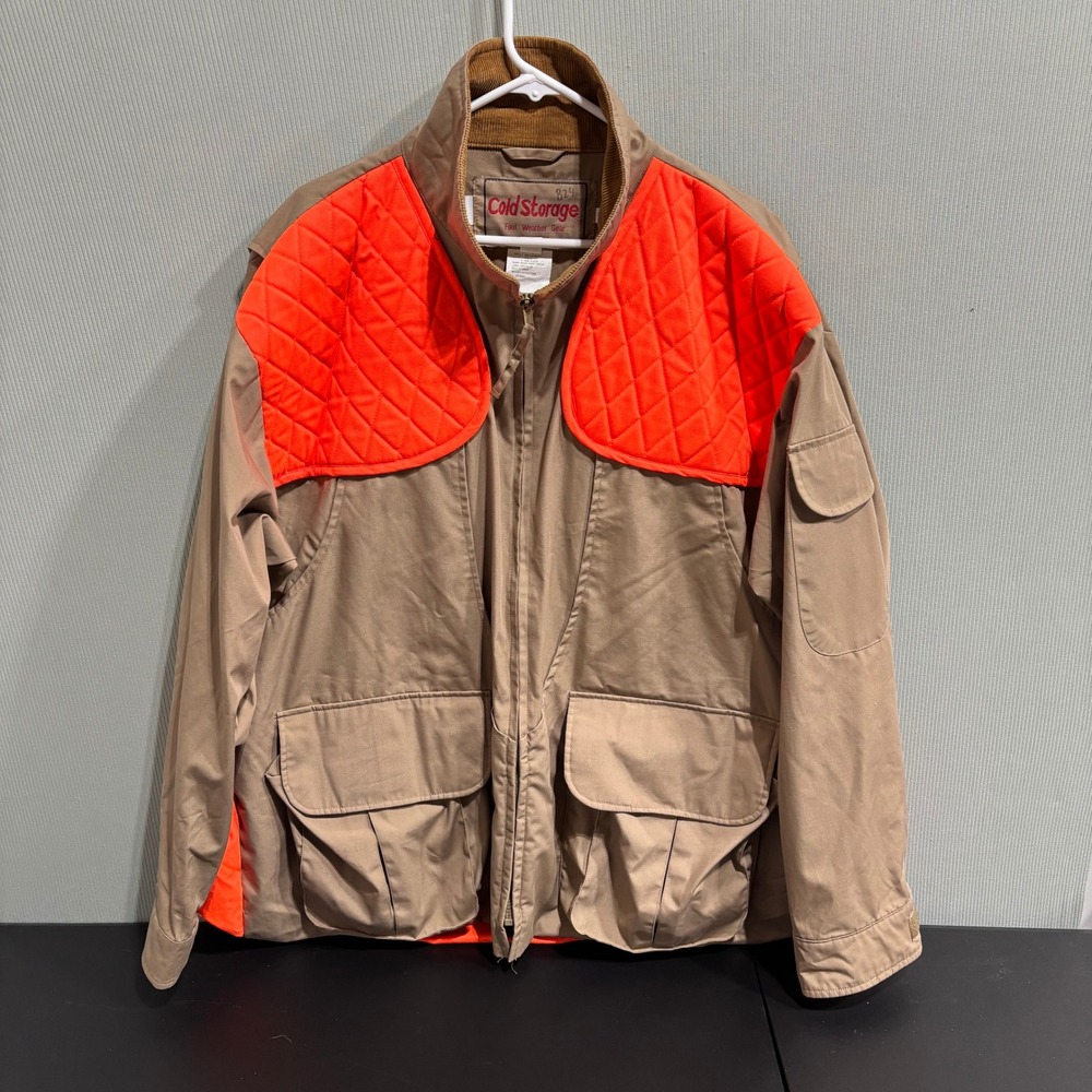 old Storage Weather Guard Coat – Men's XL – Vintage Utility Style